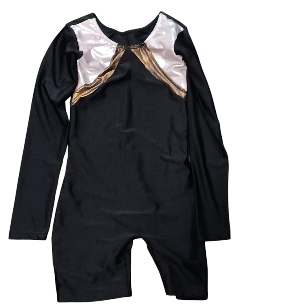 Elegant Black and Gold Formal Jacket with Classic Design